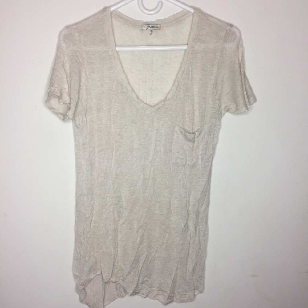 Free Bird Cream Medium Shirt